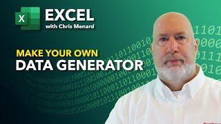 Generate Random Data in Excel with M365 in Easy Steps [upl. by Llednol]