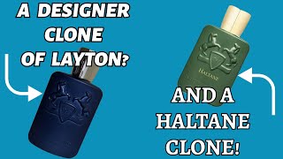 A Designer Clone of Layton  Plus a Clone of Haltane  Lalique White in Black amp Ajmal Amber Zest [upl. by Enilekcaj350]