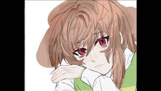 Speedpaint  Chara  Undertale [upl. by Cheke]