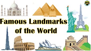 Landmarks of the World  Famous Landmarks  Famous landmarks in the world [upl. by Ingrid]