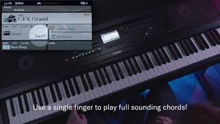 Yamaha Digital Piano DGX670 quotSmart Chordquot DEMO [upl. by Goodman]