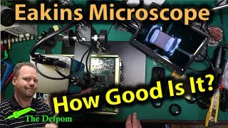 🔴 478 Eakins Auto Focus Microscope Build and First Look [upl. by Enoed898]