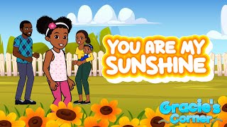 You Are My Sunshine  Gracie’s Corner  Nursery Rhymes  Kids Songs [upl. by Lala]