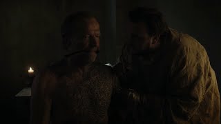 Game of Thrones  Sam Treats Jorah Mormonts Greyscale [upl. by Atauqal415]