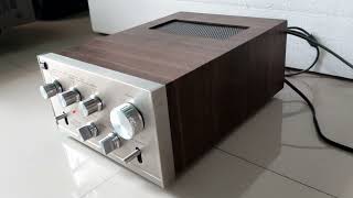 DIATONE DAQ200 vintage amplifier by mitsubishi [upl. by Aitropal]