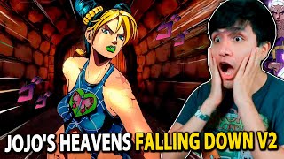 REACCIONO A JOJOS BIZARRE ADVENTURE OPENING 11 V2 quotHEAVENS FALLING DOWNquot ⭐ [upl. by Dranreb274]