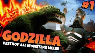 Godzilla Destroy All Monsters Melee  Part 1  GODZILLA [upl. by Westley]