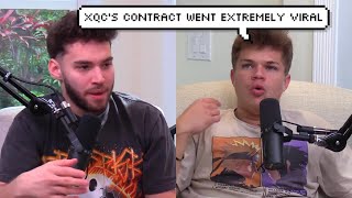 Adin Ross and Jynxzi speak on xQc crashing Kick servers the day he signed his Kick contract [upl. by Ennovoj]