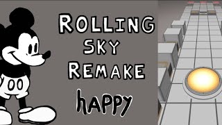 Rolling Sky Remake 03b Happy ⭐⭐⭐ [upl. by Leroy]