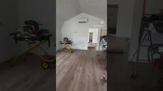 Installing floor to my shed 2 house project shedtohouse tinyhouse diy homestead diyshed home [upl. by Aoket491]