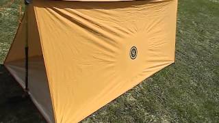 UST Base Tube Tent  great emergency shelter option [upl. by Auqinot117]