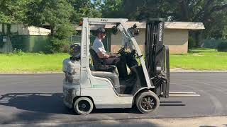 2017 Unicarrier Nissan LPG Forklift [upl. by Suedama464]