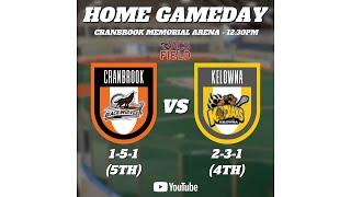 Cranbrook Blackwolves vs Kelowna Kodiaks [upl. by Tamanaha89]