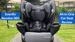 Revolve360 Extend Rotational All In One Car Seat How To Quick Clean Cover Removal [upl. by Kapeed]