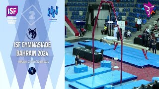 ISF GYMNASIADE 2024 🥈 SR FINAL VASILIADES Stylianos CYP [upl. by Anaejer]