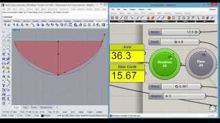 Deadrise in Rhino Grasshopper V1 [upl. by Aerdnaid]