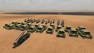 41 Missile Systems VS 100000 Modern soldiers  Ultimate Epic Battle Simulator 2 [upl. by Ardnoik799]