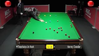 THEPCHAIYA UN NOOH VS HARVEY CHANDLER  GIBRALTAR OPEN [upl. by Eudoxia]