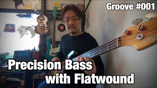 Precision Bass Groove with La Bella Deep Talkin Bass [upl. by Ardnaxila]