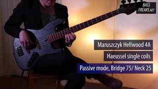 Maruszczyk Hellwood 4A Live Demo  BassFreaksnet [upl. by Yurik]