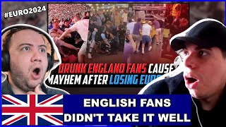 England Fans Brawl at Home and Abroad After Losing Euro 2024  TEACHER PAUL REACTS [upl. by Aneloaup]