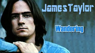 Wandering  James Taylor Karaoke [upl. by Aslehc]