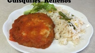 ❤️ Como hacer rellenos de guisquil Salvadoreños Chayote  👍 [upl. by Abbey]