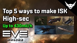 EVE Online  Top 5 ways to make ISK in Highsec [upl. by Luanni]