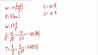 problemas resueltos movimiento circular ejercicio 6 [upl. by Katonah261]