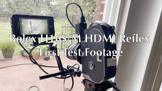 H16 Prototype HDMI Reflex Viewfinder Super16 Test [upl. by Oruhtra308]