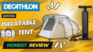 Decathlon  Quechua  Air Seconds  FampB 41 Inflatable Tent  Review [upl. by Eniowtna]