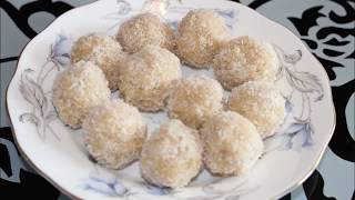 सिर्फ 10 मिनट में बनाये नारियल के लड्डूNariyal ke ladoo Coconut ladoo Vrat Recipe Sweets recipes [upl. by Bergren]