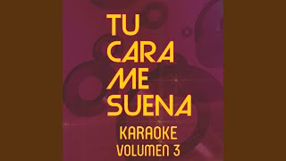 Colgando en Tus Manos Karaoke Version [upl. by Glanti]