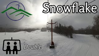 Bolton Valley  Snowflake Double [upl. by Llerahc]