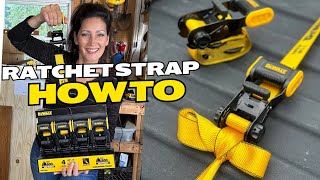 WHAT TO DO WITH THE LOOSE ENDS OF YOUR RATCHET STRAPS NEATLY WRAP FOR STORAGE A Step by Step GUIDE [upl. by Mandy]