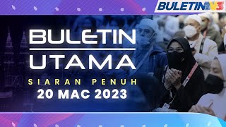 Kenaikan Kos Haji TH Teruskan Bantuan Kewangan Bersasar  Buletin Utama 20 Mac 2023 [upl. by Eleirbag]