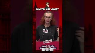 Dimitri hat Angst 👀😱 shortsfeed funny politik satire shorts linkeparteitag [upl. by Leay]