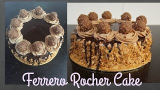 Ferrero Rocher cake  Bakemas Day 11  Christmas Recipes [upl. by Aylat]