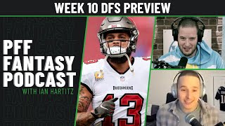 Week 10 DFS preview  PFF [upl. by Ydok347]