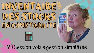 Opérations dinventaire des stocks en comptabilité [upl. by Fanechka587]