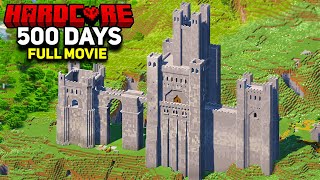 I Survived 500 Days In Hardcore Minecraft FULL MOVIE [upl. by Llejk]