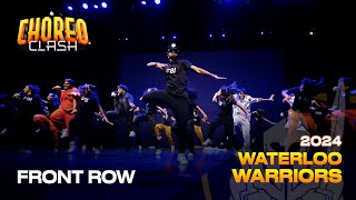 Waterloo Warriors Front Row  2nd Place University Division  Choreo Clash 2024  4K [upl. by Vasyuta]