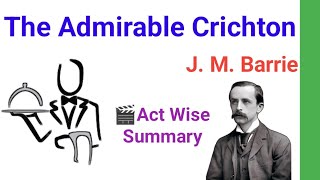 The Admirable Crichton by J M Barrie in Tamil  The Admirable Crichton Act Wise Summary in Tamil [upl. by Mildred]