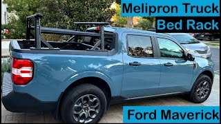 Maverick Truck Bed Rack for 51 How To Install Melipron Universal Pickup Rack Overlander Rack [upl. by Somerset]