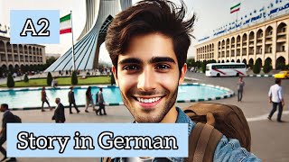 Story in German level A2  learning German for beginners  German  Learn German [upl. by Rovelli]