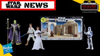 STAR WARS ACTION FIGURE NEWS ALL NEW TVC MOS EISLEY PLAYSET amp SHADOWS OF THE EMPIRE BLACK SERIES [upl. by Itirahc357]