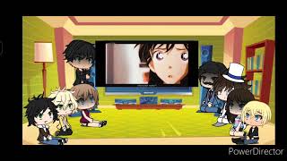 Detective Conan Reacts to Black Organization Trailer and What really happened to ShinichiRead Desc [upl. by Teerprug896]