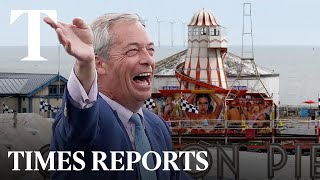 Will Nigel Farage transform Clacton  Times Reports [upl. by Amikahs]