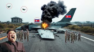 1 minute ago 350 North Korean MIG29SE fighter jets destroyed by our F16 [upl. by Ykcaj113]