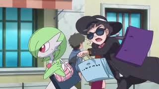 Poke TV Special Diantha and Gardevoir recognised in Market Unaired [upl. by Nnil957]